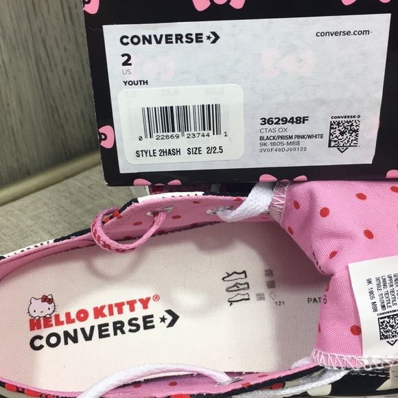 Converse CTAS OX black/prism pink/white - Picture 8 of 8